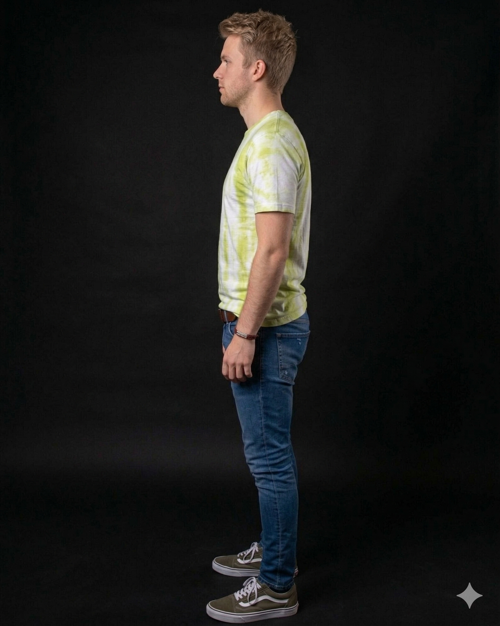 Matcha Mist Tie-Dye Tee