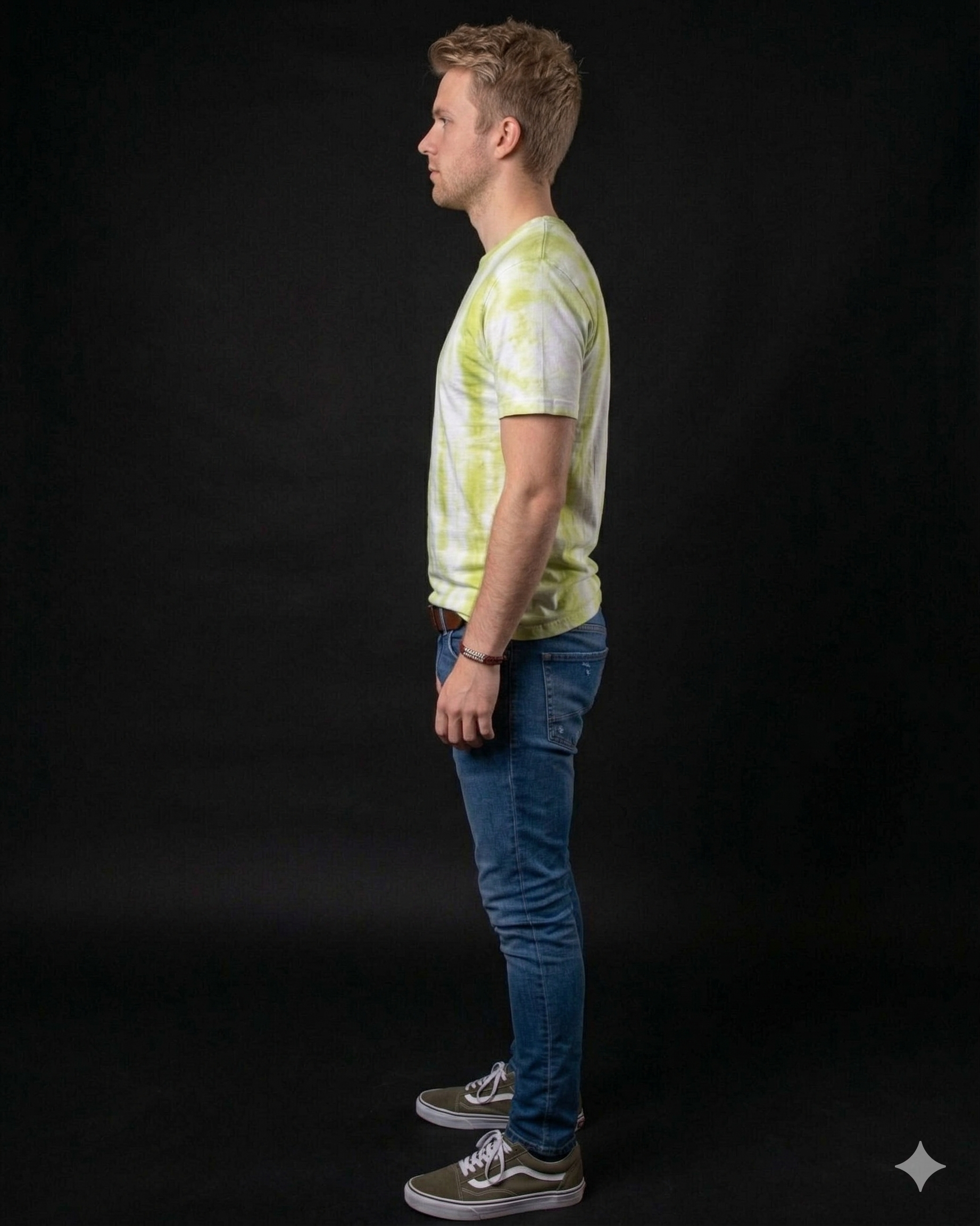 Matcha Mist Tie-Dye Tee