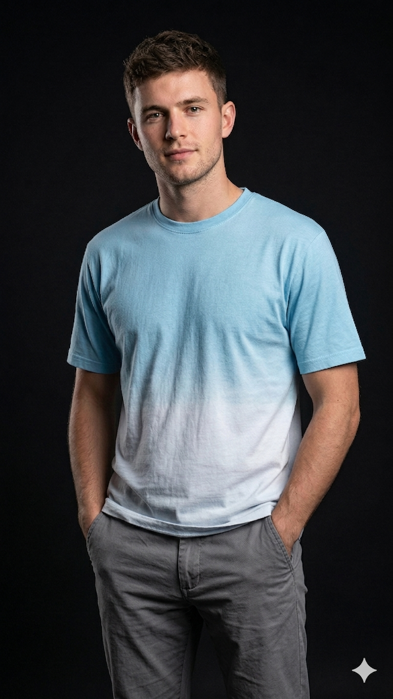 Powder Blue Regular Tee