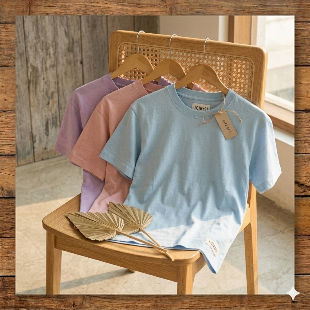 Pack of 3 Oversized Tee
