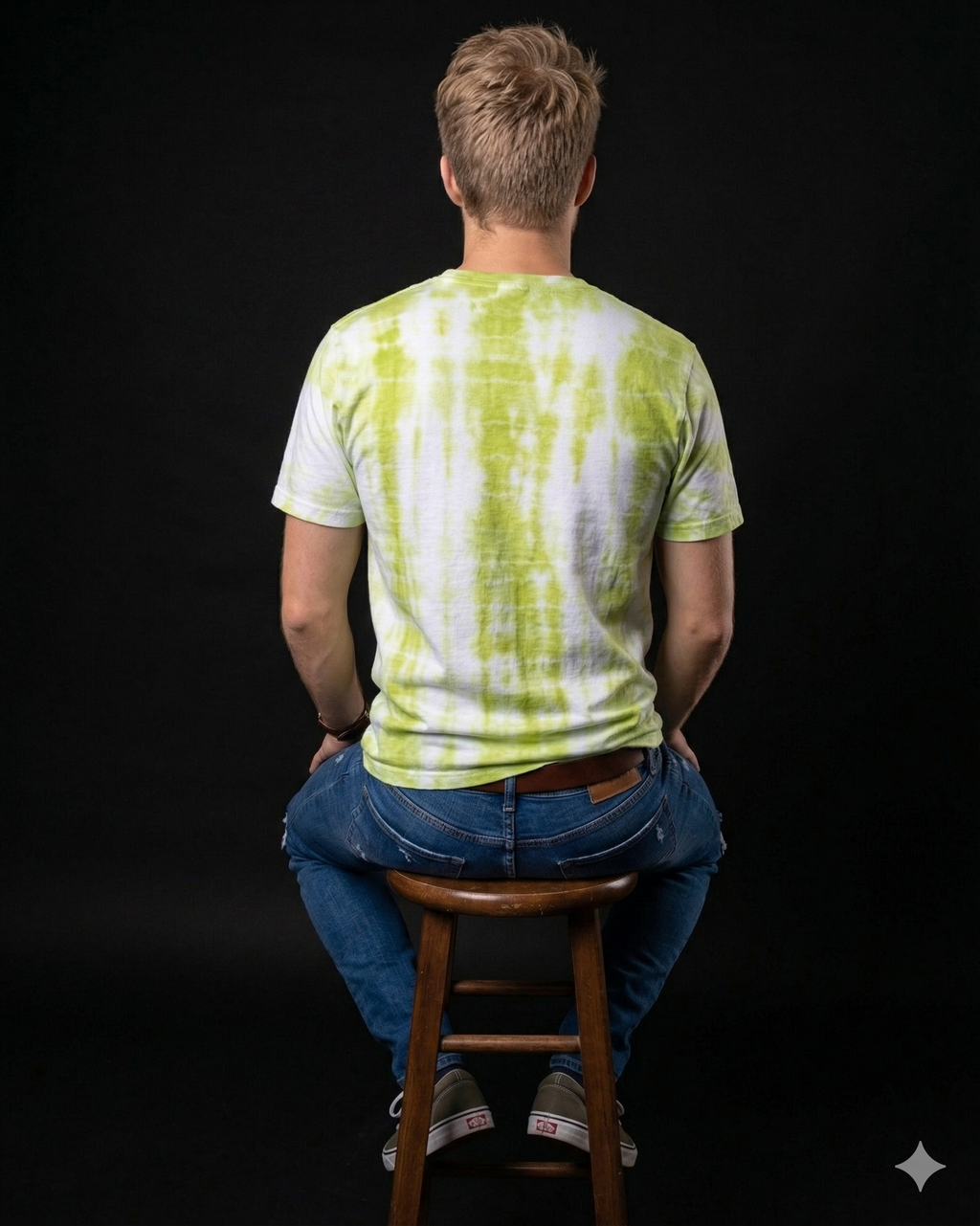 Matcha Mist Tie-Dye Tee