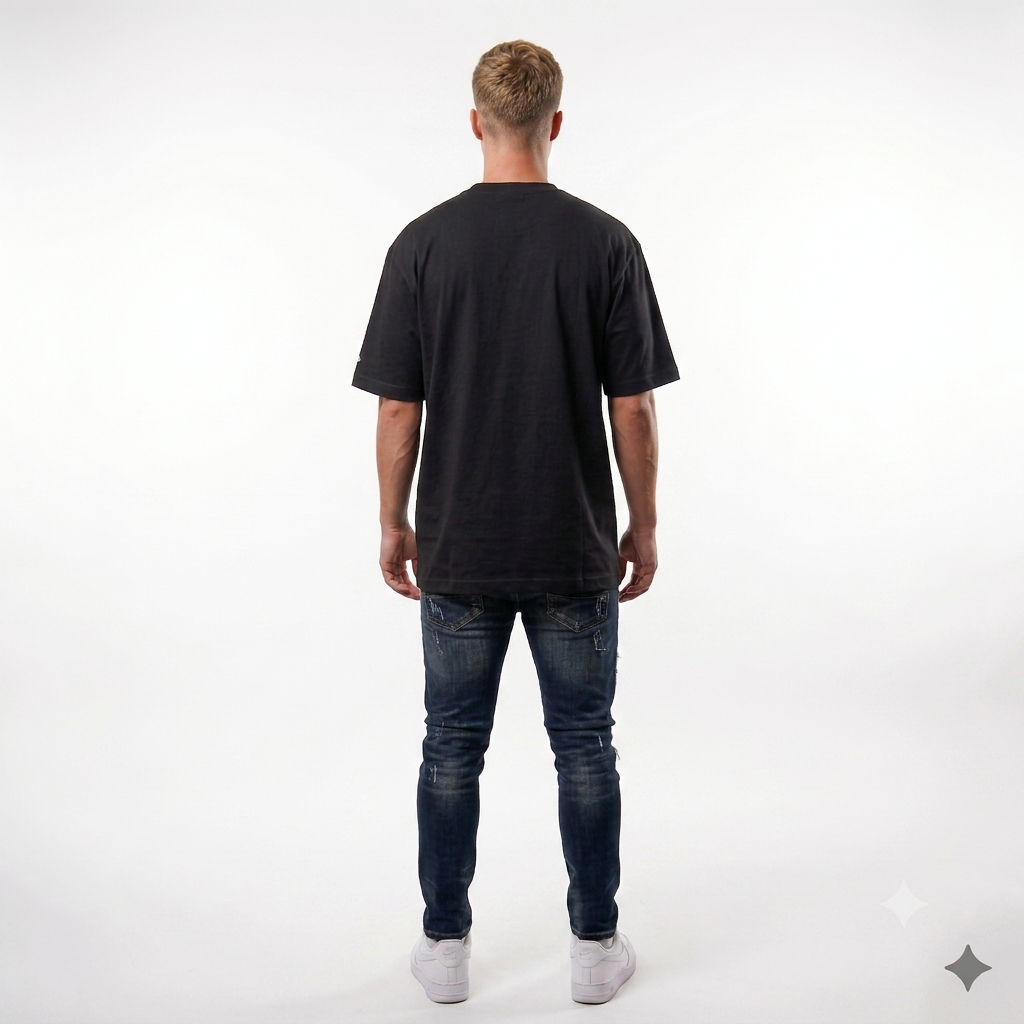 Black Oversized Tee
