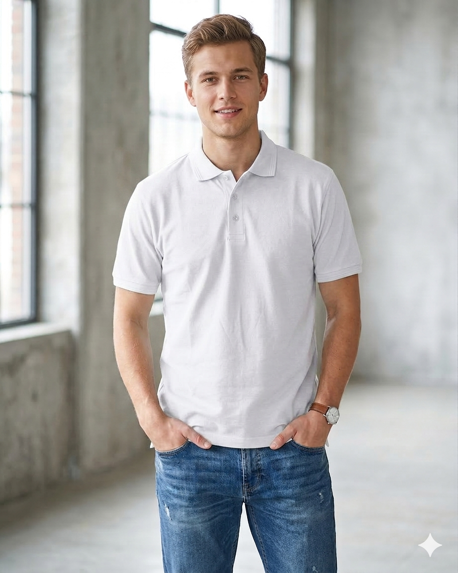 Cotton Polo Tee