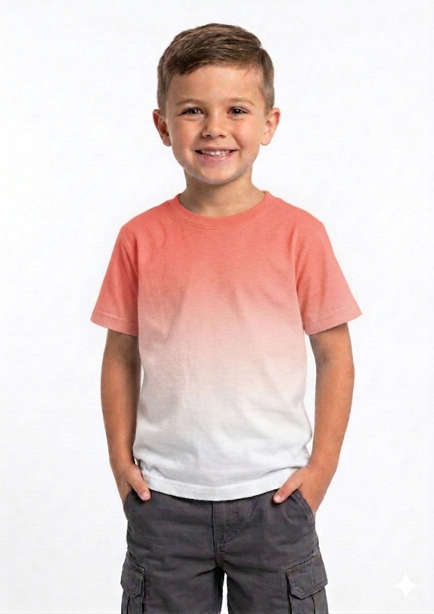 the coral fade tee the coral fade tee